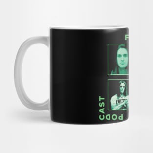 The Front Row Negative Podcast Tour Mug